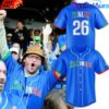 Shohei Ohtani LA Dodgers 300 Home Runs Mount Fuji Cherry Blossom Edition Baseball Jersey Shohei Ohtani LA Dodgers 300 Home Runs Mount Fuji Cherry Blossom Edition Baseball Jersey
