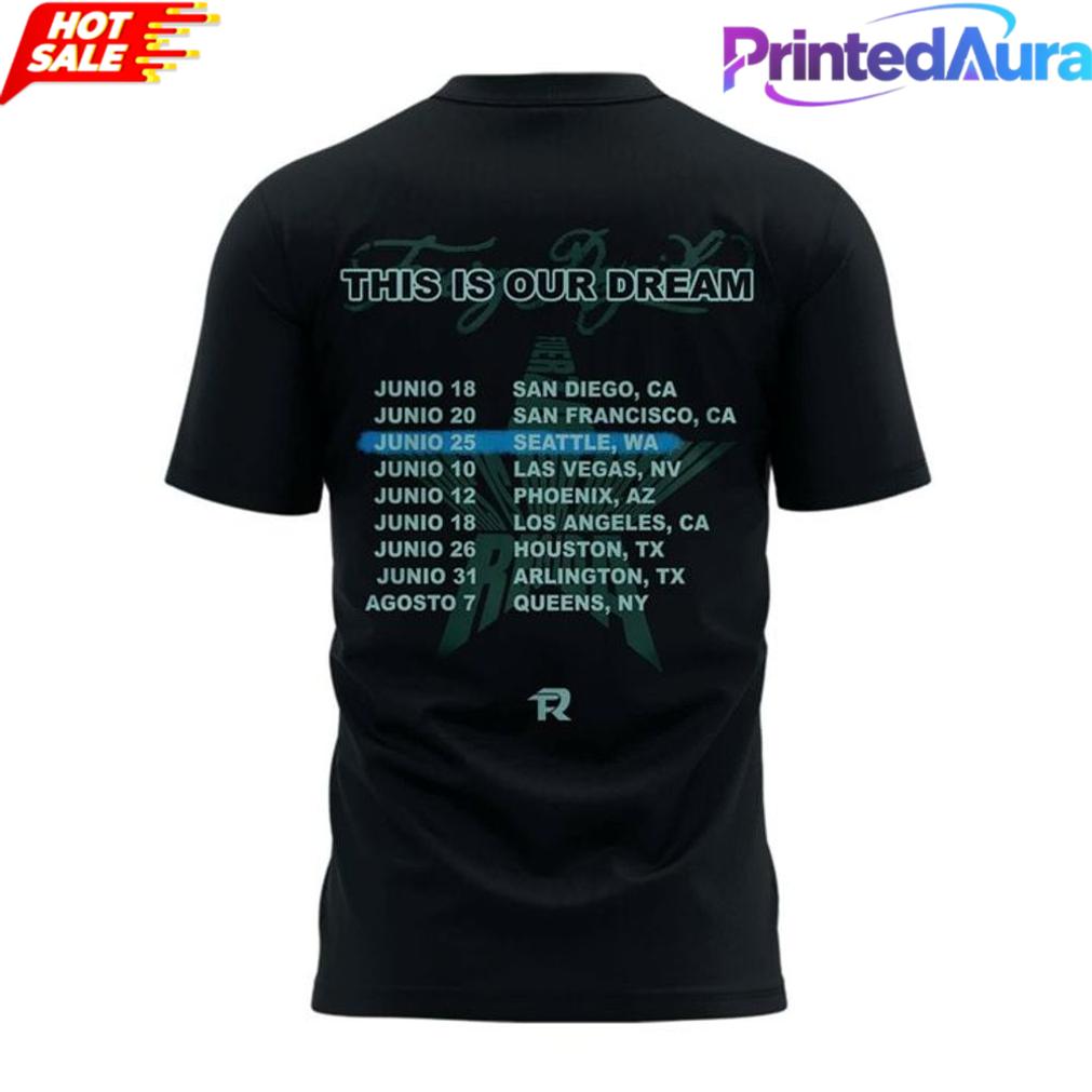 Seattle Mariners x Fuerza Regida 2026 Tee Seattle Mariners x Fuerza Regida 2026 Tee