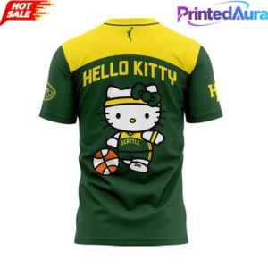 Seattle Storm x Hello Kitty Night 2026 Limited Edition Shirt 2