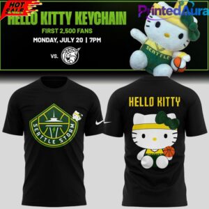 Seattle Storm x Hello Kitty Night Black Special Shirt