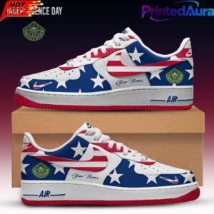 Seattle Storm x Independence Day Air Force 1 Custom For Fans