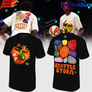 Seattle Storm x Pride Night 2026 Black Tee