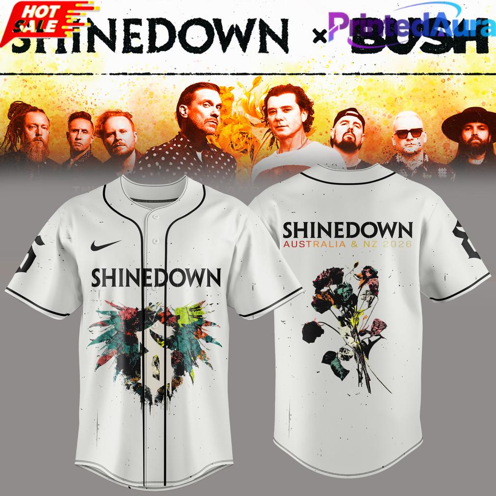 Shinedown – Australian & NZ Tour Exclusive Baseball Jersey Shinedown – Australian & NZ Tour Exclusive Baseball Jersey