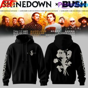 Shinedown Australian & NZ Tour Limited Hoodie