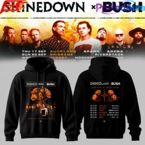 Shinedown x Bush Co-Headline Australian & NZ Tour Hoodie