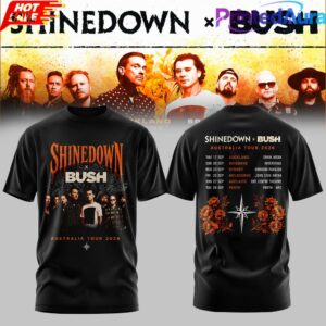 Shinedown x Bush Co-Headline Australian & NZ Tour Tee