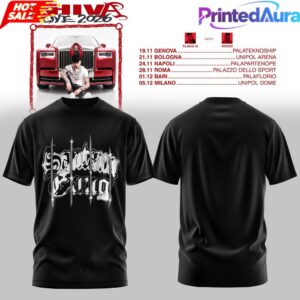 Shiva Live Tour 2026 2D Tee