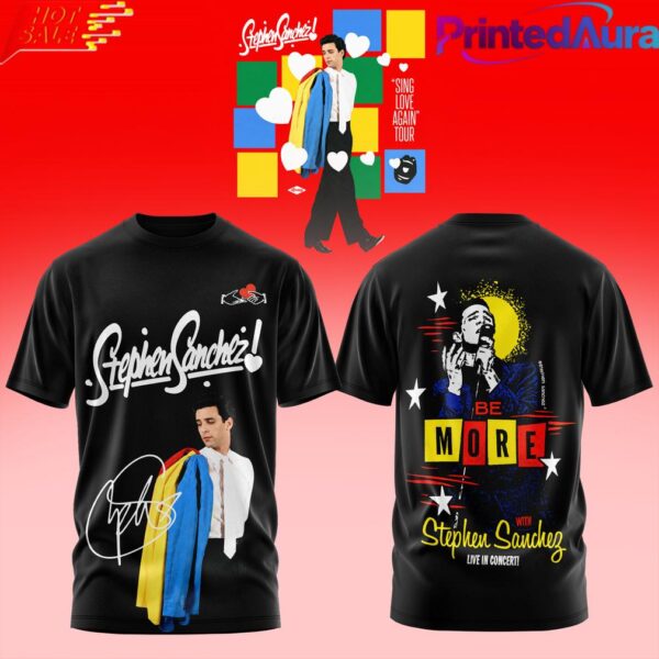 Sing Love Again Tour Premium T-Shirt Be More Graphic Style