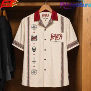 Slayer Mexican Inpsired Luxury Design Hawaiian Shirt 1 Slayer Mexican Inpsired Luxury Design Hawaiian Shirt 1