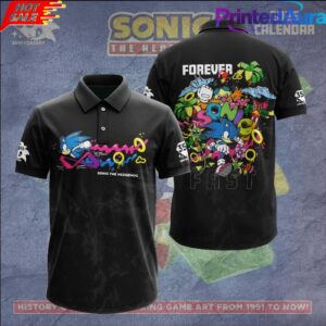 Sonic the Hedgehog 35th Anniversary Polo