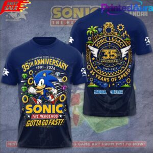 Sonic the Hedgehog 35th Anniversary Tee