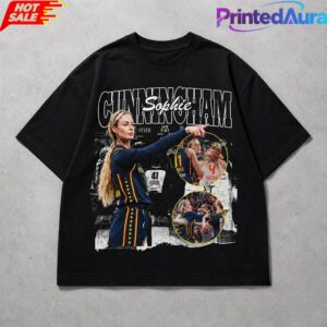 Sophie Cunningham Indiana Pointing Girl Tee 2026 2 Sophie Cunningham Indiana Pointing Girl Tee 2026 2