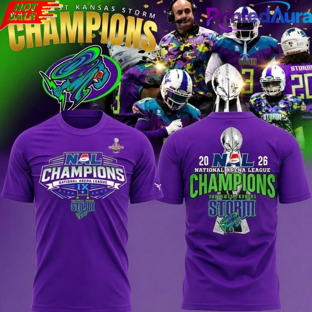 Southwest Kansas Storm 2026 NAL Championship Game Tee Southwest Kansas Storm 2026 NAL Championship Game Tee