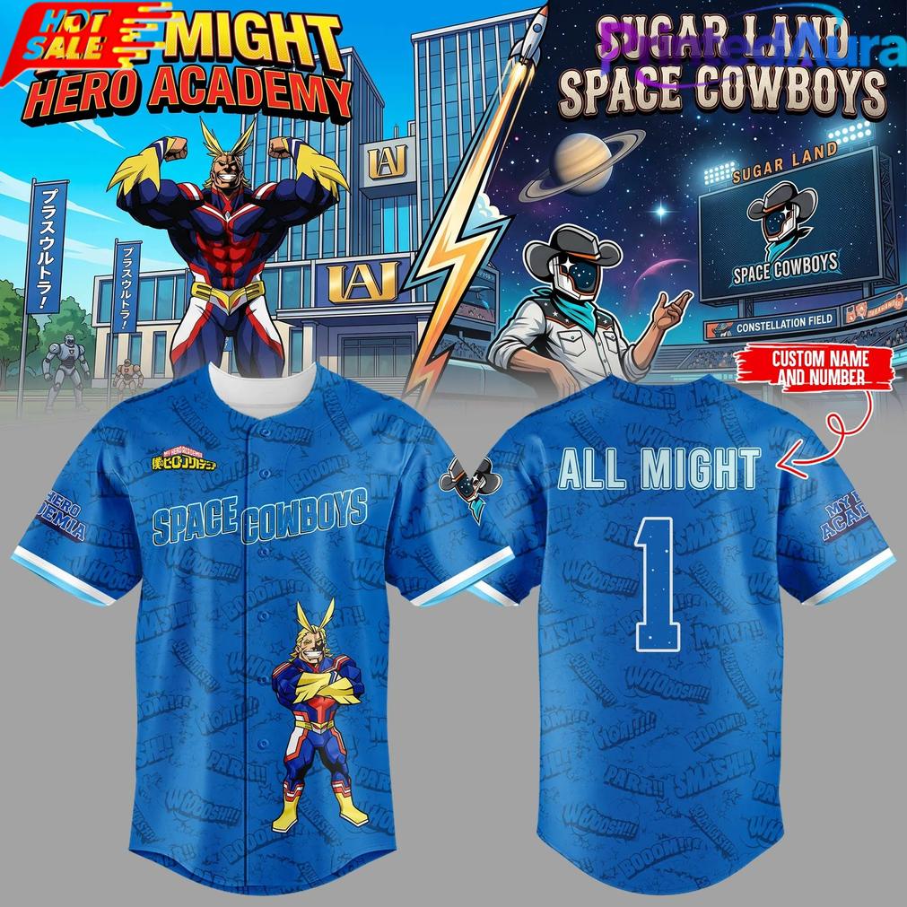 Space Cowboys ⚾🌌 Anime Night Custom Baseball Jersey Space Cowboys ⚾🌌 Anime Night Custom Baseball Jersey