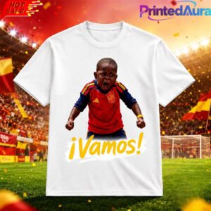 Spain Lamine Yamal Vamos Espana World Cup 2026 Meme Tee