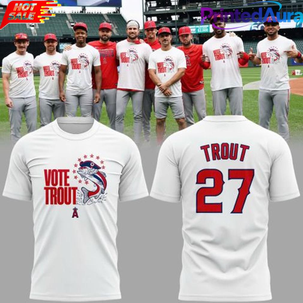 Special 2026 Vote Trout Los Angeles Angels T-Shirt Special 2026 Vote Trout Los Angeles Angels T-Shirt