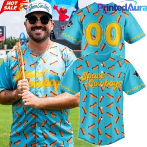 Sugar Land Space Cowboys 2026 Hot Dog Baseball Jersey