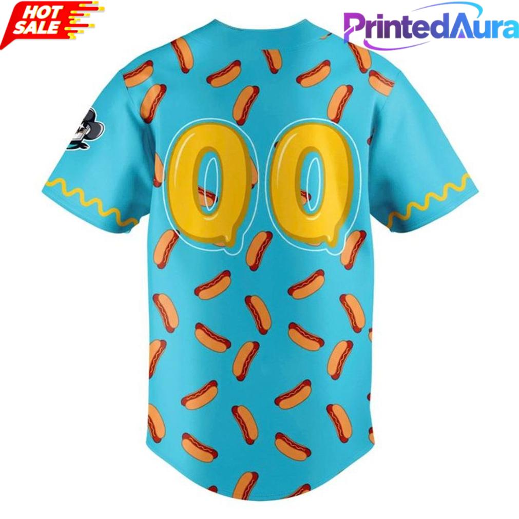 Sugar Land Space Cowboys 2026 Hot Dog Baseball Jersey Sugar Land Space Cowboys 2026 Hot Dog Baseball Jersey