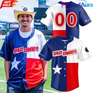 Sugar Land Space Cowboys 2026 Texas Flag Baseball Jersey