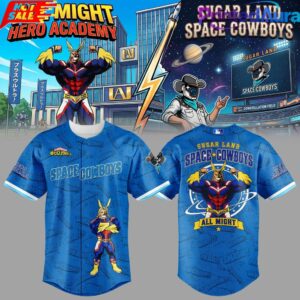 Sugar Land Space Cowboys My Hero Academia Night Baseball Jersey