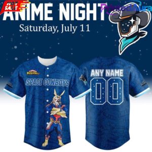 Sugar Land Space Cowboys x Anime Night 2026 Custom Baseball Jersey
