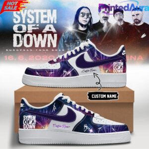 System of a Down “Europe & UK Stadium Tour 2026” Signature AF1 Shoes