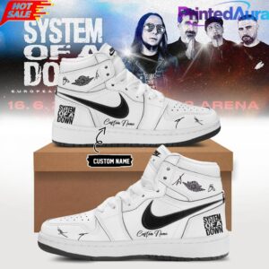 System of a Down “Europe & UK Stadium Tour 2026” Signature AJ1 Shoes