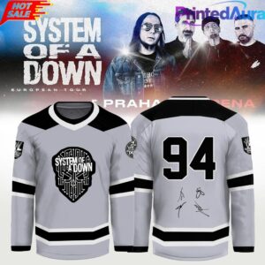 System of a Down “Europe-UK Stadium Tour 2026” Signature Hockey Jersey