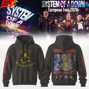 System of a Down “Europe-UK Stadium Tour 2026” Signature Hoodie