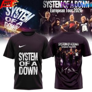 System of a Down “Europe-UK Stadium Tour 2026” Signature Tee