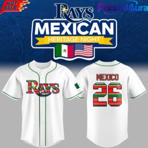 Tampa Bay Rays 2026 Mexican Heritage Special Baseball Jersey