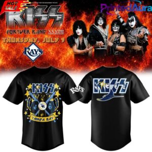 Tampa Bay Rays x KISS Tour Special Baseball Jersey