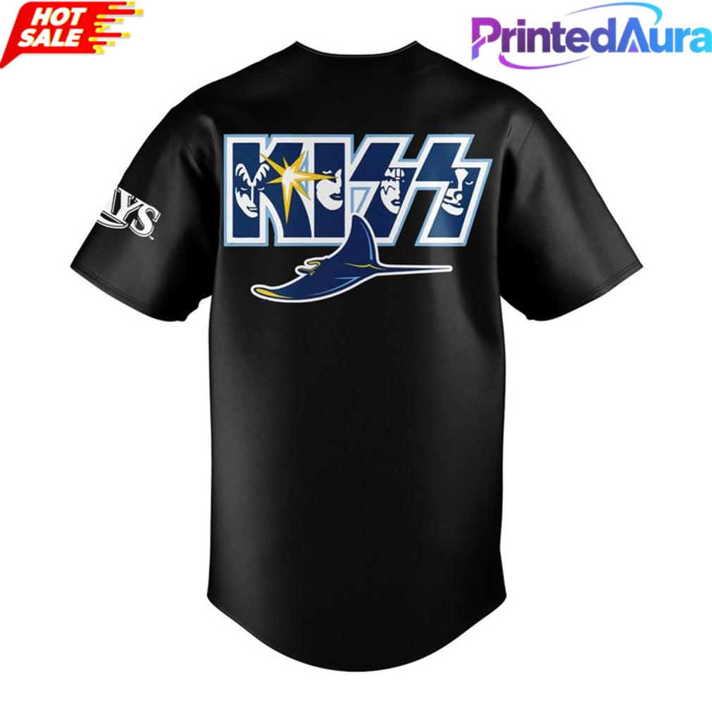 Tampa Bay Rays x KISS Tour Special Baseball Jersey Tampa Bay Rays x KISS Tour Special Baseball Jersey