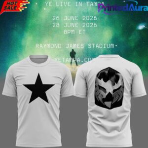 Tampa T-shirt 2026 Ye Live Concert Tour Raymondames Stadium