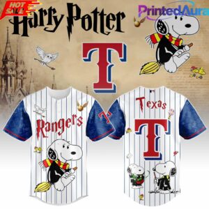 Texas Rangers Peanuts Harry Potter 2026 Baseball Jersey