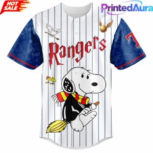 Texas Rangers Peanuts Harry Potter 2026 Baseball Jersey 1 Texas Rangers Peanuts Harry Potter 2026 Baseball Jersey 1