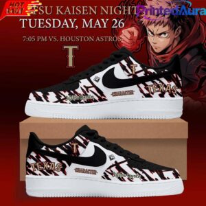 Texas Rangers x Jujutsu Kaisen Night 2026 AF1 Shoes