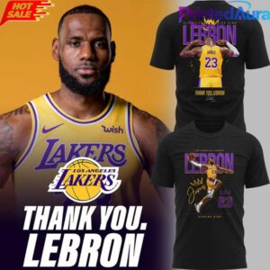 Thank you LeBron Los Angeles Lakers T-Shirt