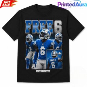 The St Brown Brothers Terrion Arnold Free 6 Tee 1 The St Brown Brothers Terrion Arnold Free 6 Tee 1