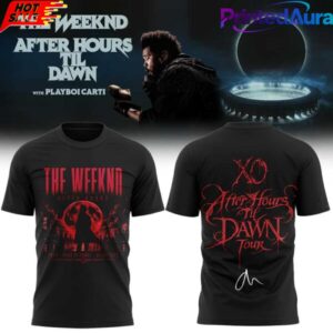 The Weeknd After Hours Til Dawn 2026 Stadium Tour Signature Limited T-Shirt