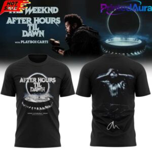 The Weeknd After Hours Til Dawn 2026 Stadium Tour Signature Limited T-Shirt 1 The Weeknd After Hours Til Dawn 2026 Stadium Tour Signature Limited T-Shirt 1