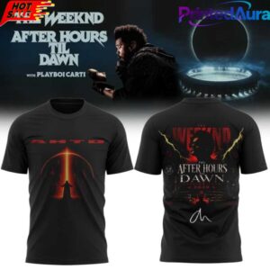 The Weeknd After Hours Til Dawn 2026 Stadium Tour Signature Limited T-Shirt 2 The Weeknd After Hours Til Dawn 2026 Stadium Tour Signature Limited T-Shirt 2
