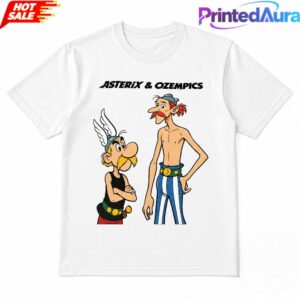 Thin Obelix Comic Asterix And Ozempics Funny Tee 1 Thin Obelix Comic Asterix And Ozempics Funny Tee 1