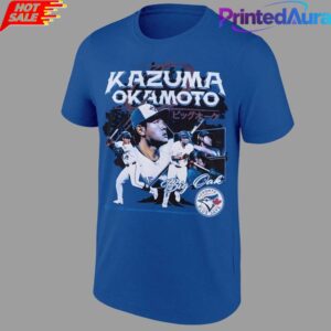 Toronto Blue Jays Kazuma Okamoto 2026 Special Shirt 1
