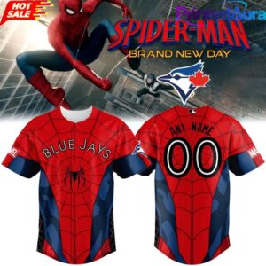 Toronto Blue Jays x Spider-Man Brand New Day 2026 Baseball Jersey