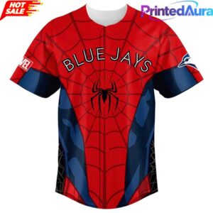 Toronto Blue Jays x Spider-Man Custom Edition Jersey 1