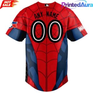 Toronto Blue Jays x Spider-Man Custom Edition Jersey 2