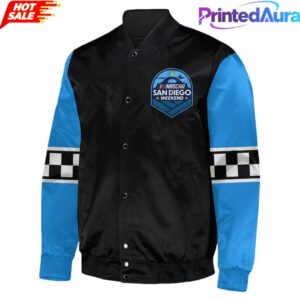 Travis Kelce Nascar Special Edition Bomber Jacket 1 Travis Kelce Nascar Special Edition Bomber Jacket 1