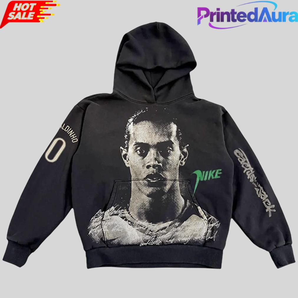 Travis Scott CJ x Athletes Series Ronaldinho Hoodie Travis Scott CJ x Athletes Series Ronaldinho Hoodie