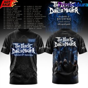 Two Decades of Nocturnal Europe MMXXVII T-Shirt 1 Two Decades of Nocturnal Europe MMXXVII T-Shirt 1